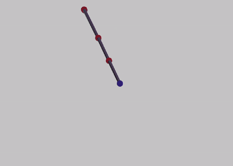 Triple Pendulum simulation